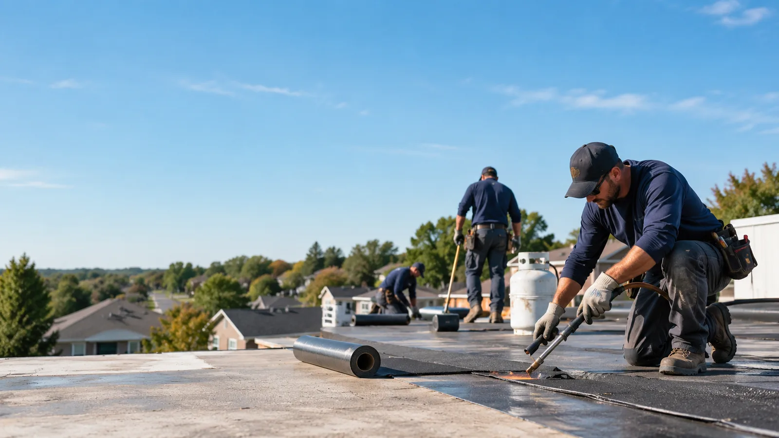 Flat Roof Leak Repair providers in Camargo, IL